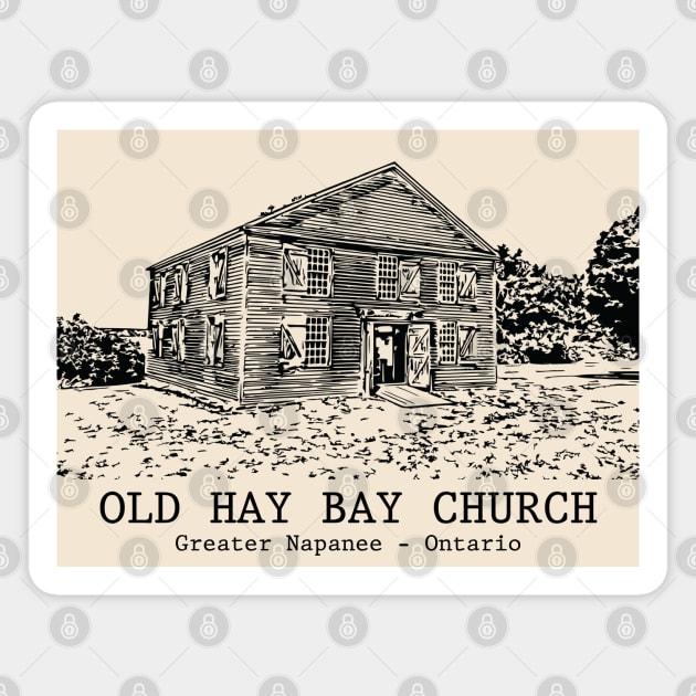 Old Hay Bay Church - Napanee ON Magnet by Lakeric